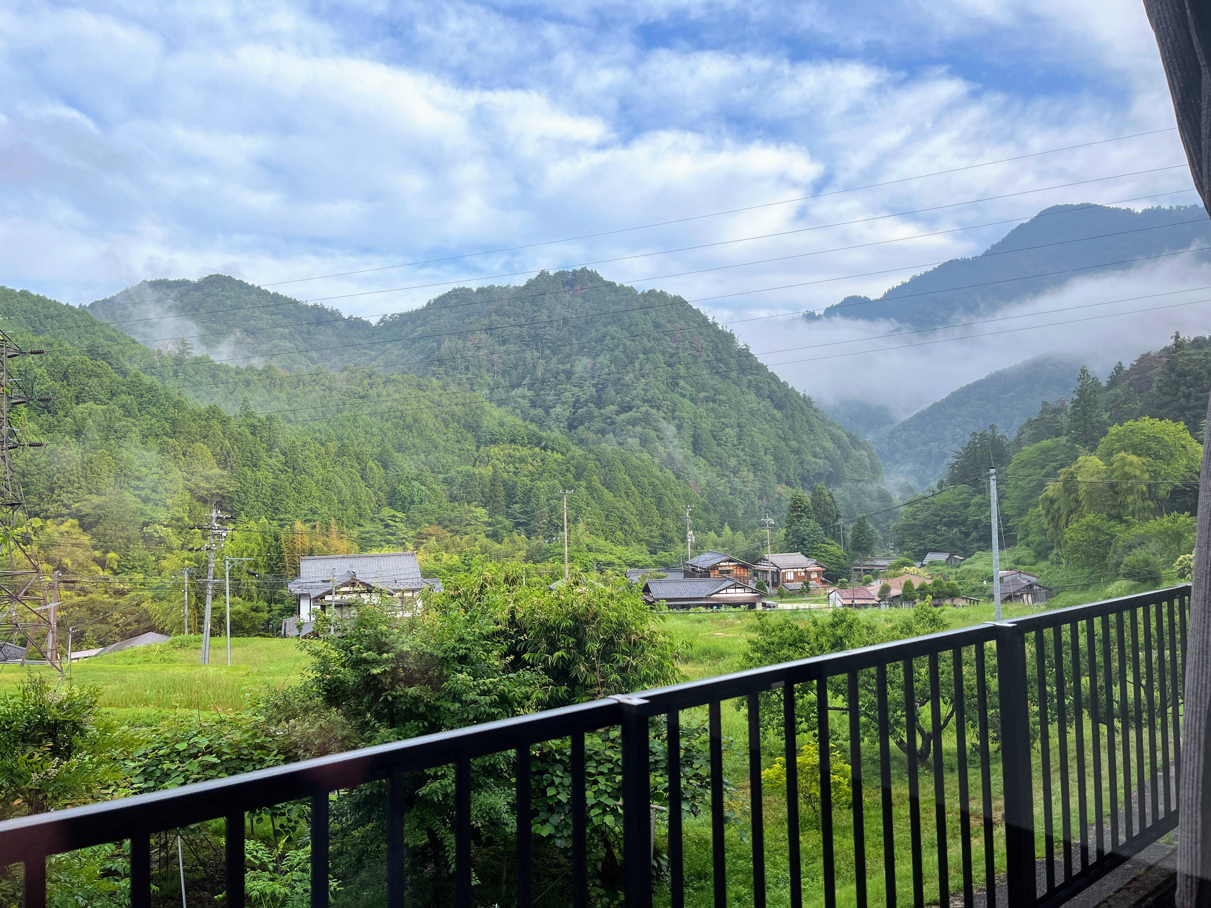 An image of mountains that I took in Japan